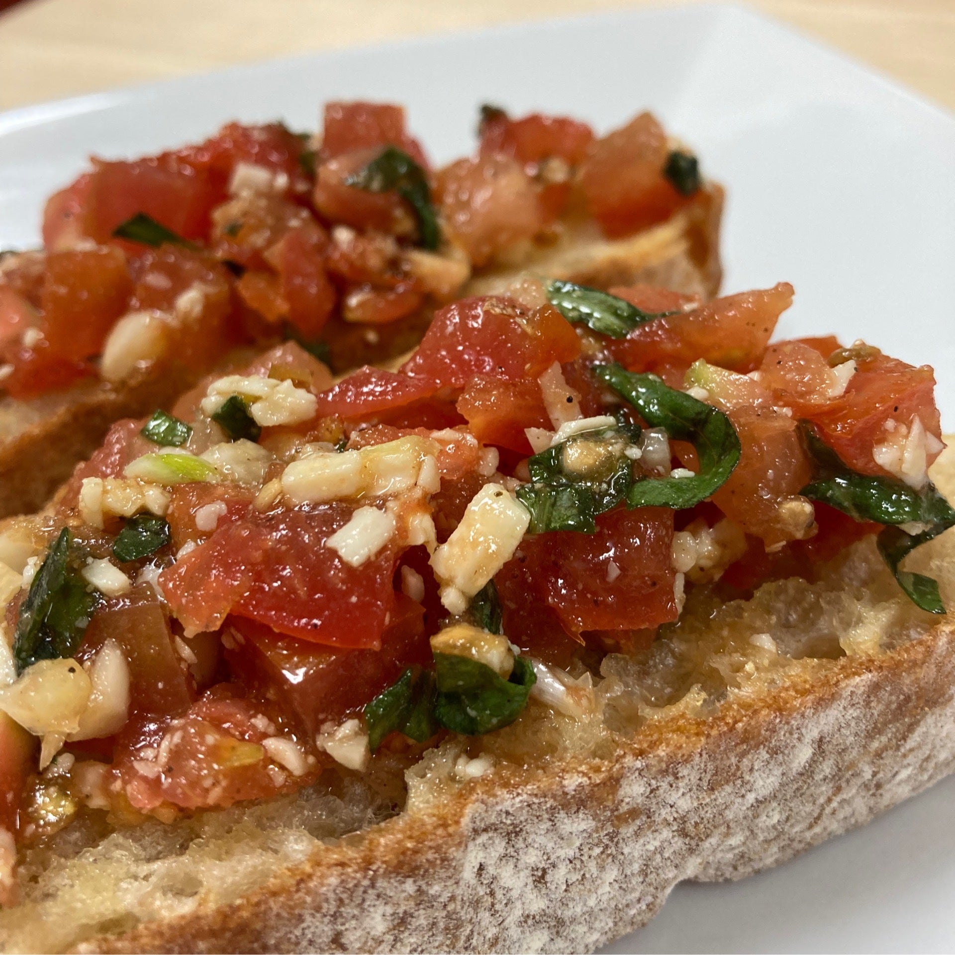 Bruschetta with Crostini Pasta Fresca di Auburn